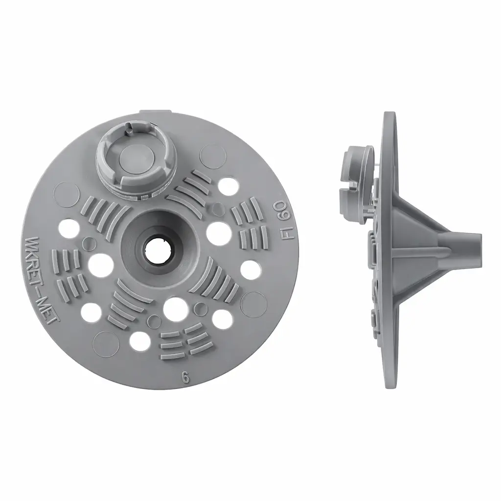 Plastic plate TD60 for fixing insulation - 60mm