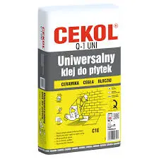 Cekol Q-1 UNI - universal tile adhesive C1E - 20kg