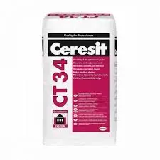 Ceresit CT34 rough mineral render WHITE - 25kg
