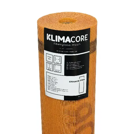 Klimacore Fibreglass mesh 160g - 50m2 - Orange Pro - roll