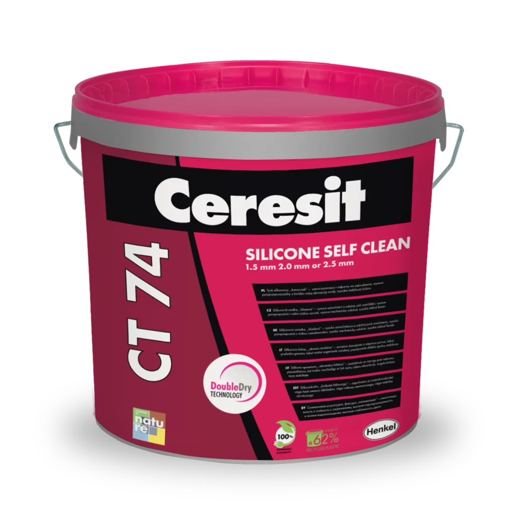 Ceresit CT74 - Silicone render 1.5mm