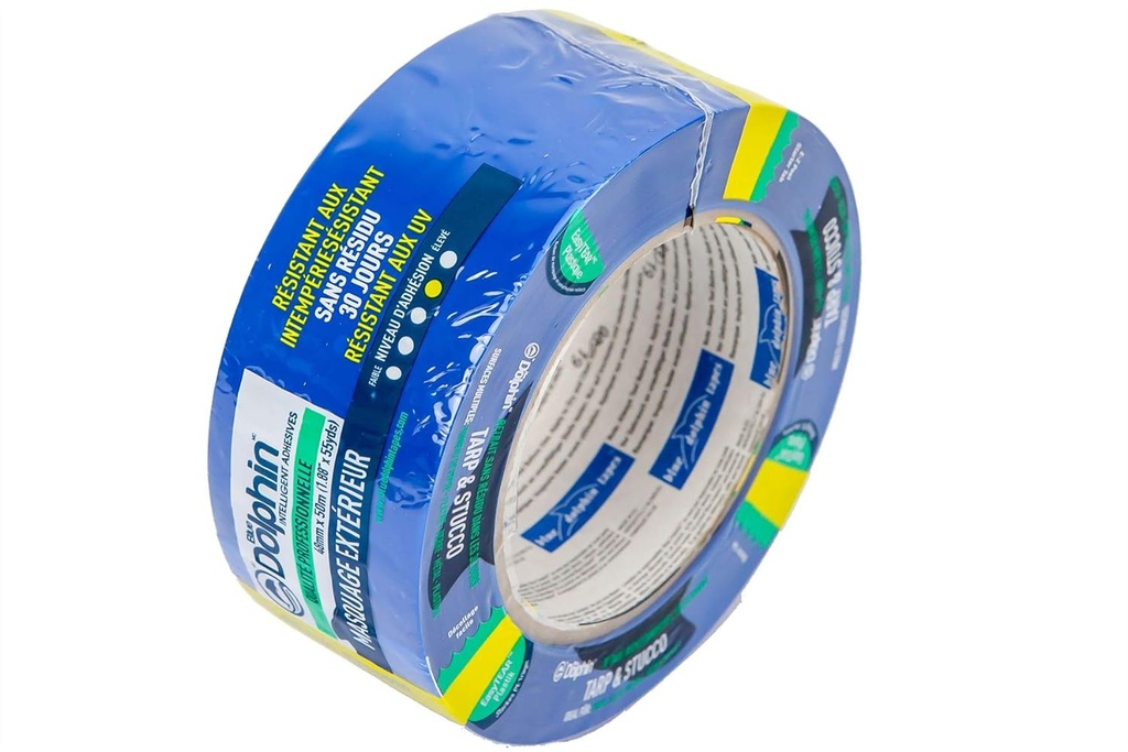 Blue Dolphin UV Blue Masking Tape - 38mm 50m