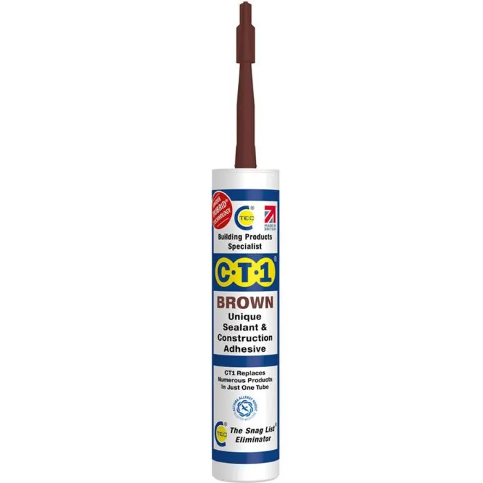 CT1 BROWN sealant & adhesive - 290ml