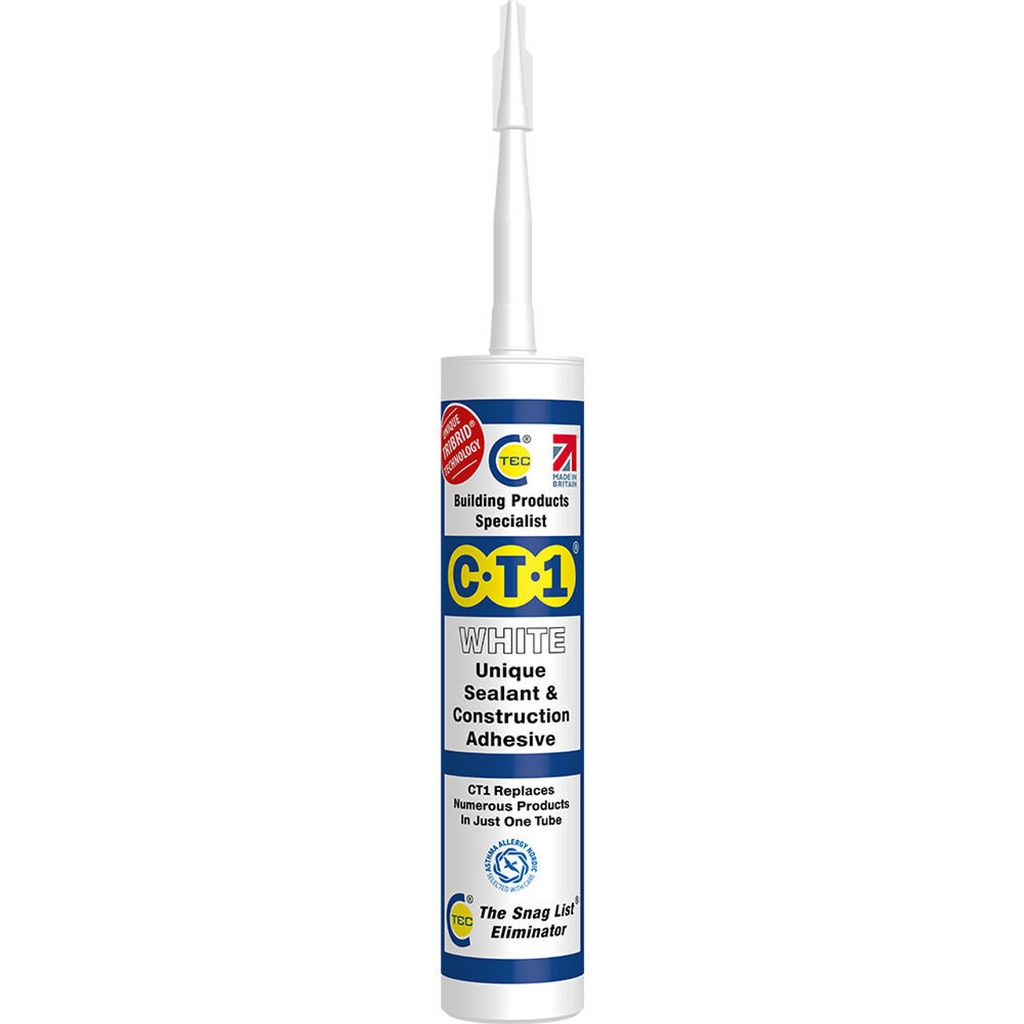 CT1 WHITE sealant & adhesive - 290ml