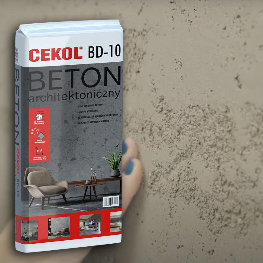 Cekol BD-10 - architectural concrete - 20kg