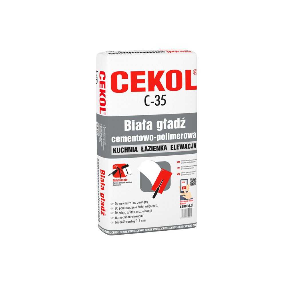 Cekol C-35 - Smooth render - 5Kg