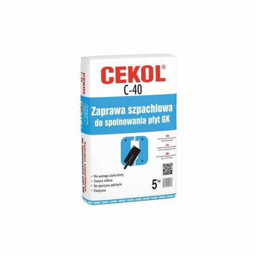 Cekol C-40 - Plasterboard patching mortar - 5kg