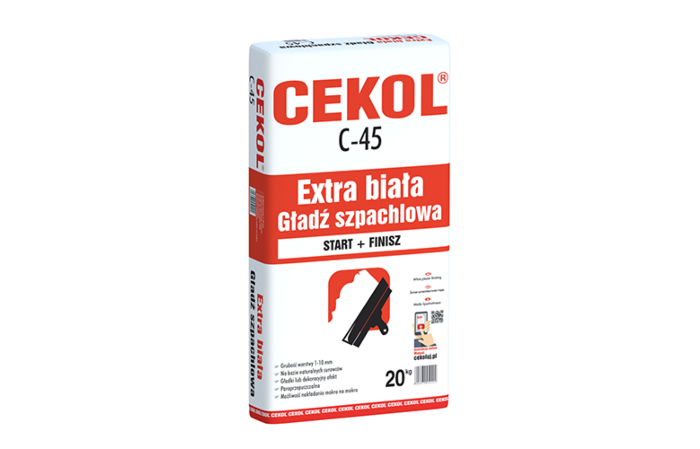 Cekol C-45 Gold - internal filler - 20kg