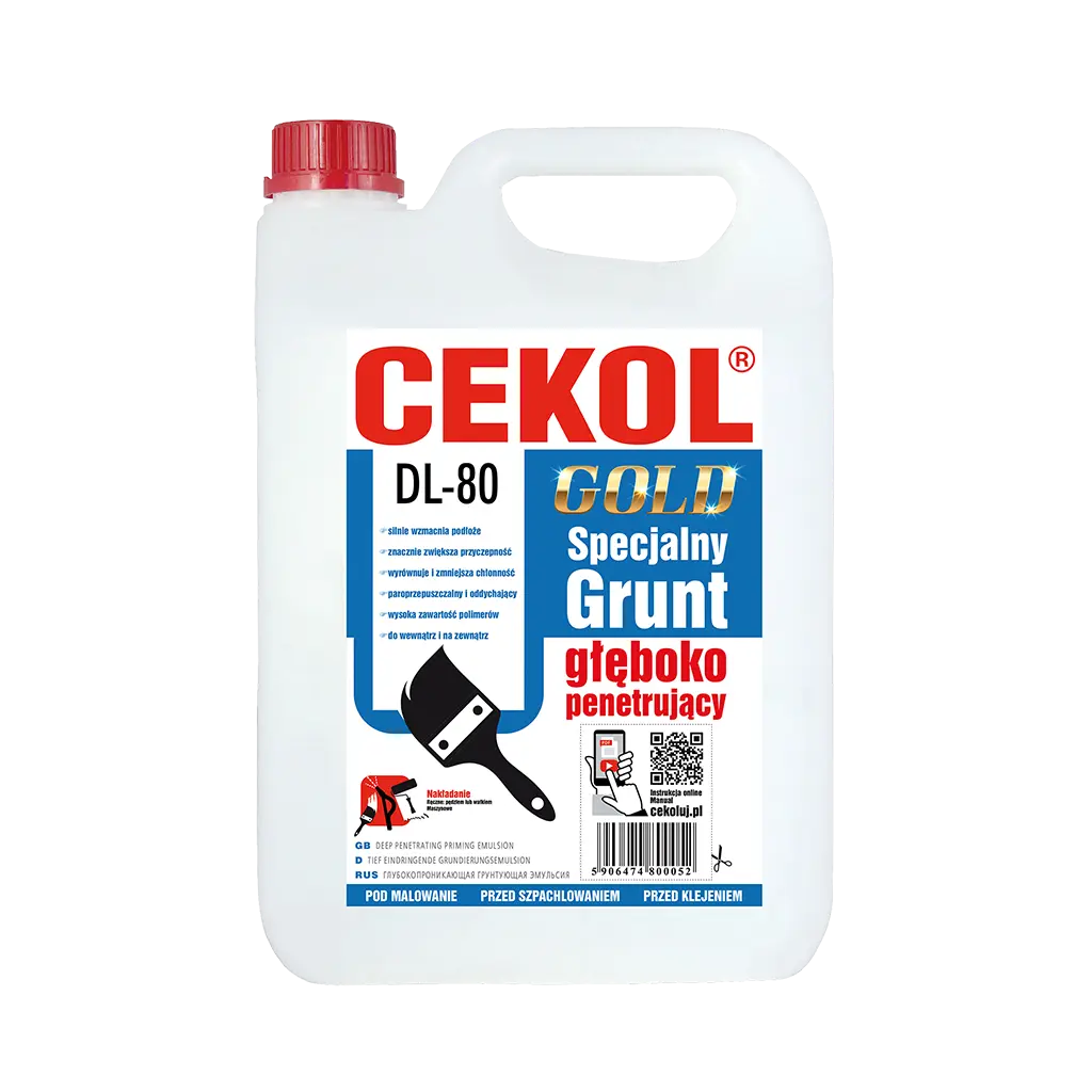 Cekol DL-80 - deep penetrating primer - 10kg