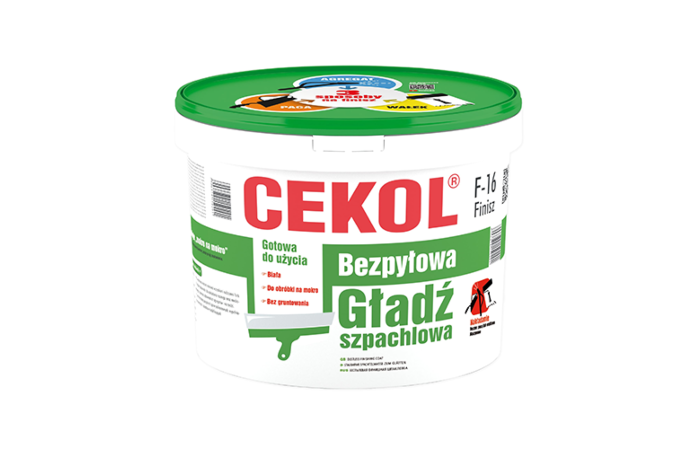 Cekol F-16 - Finish dust free filler - 20kg