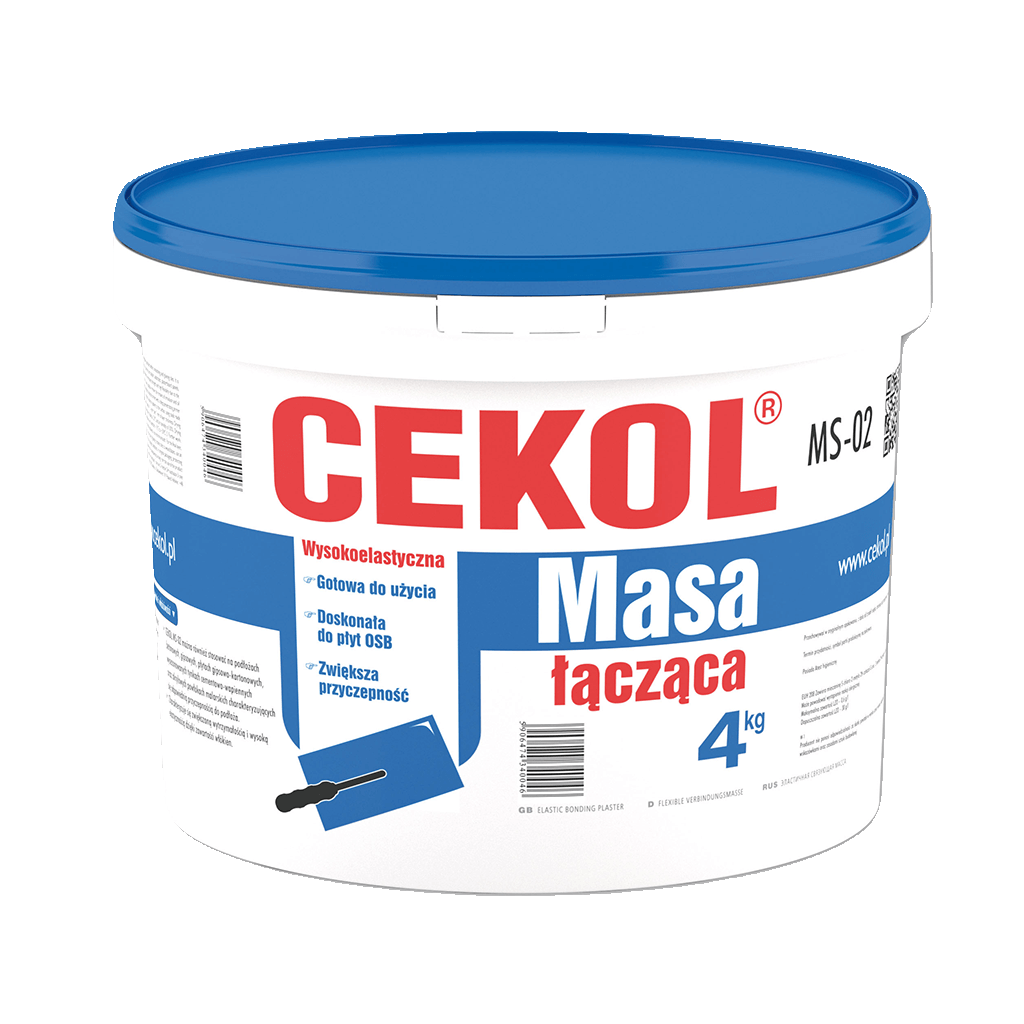 Cekol MS-02 flexible adhestive bridgement substance - 4kg