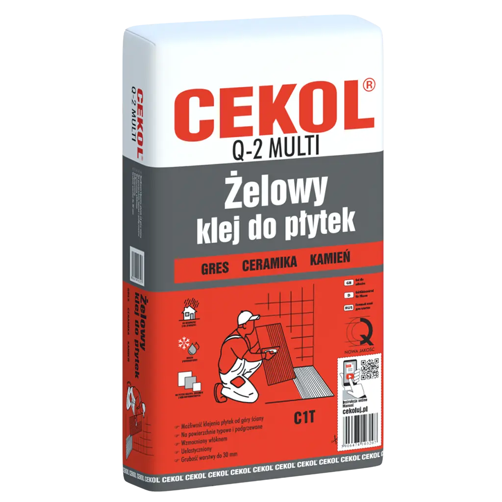 Cekol Q-2 MULTI - gel tile adhesive C1T - 20kg