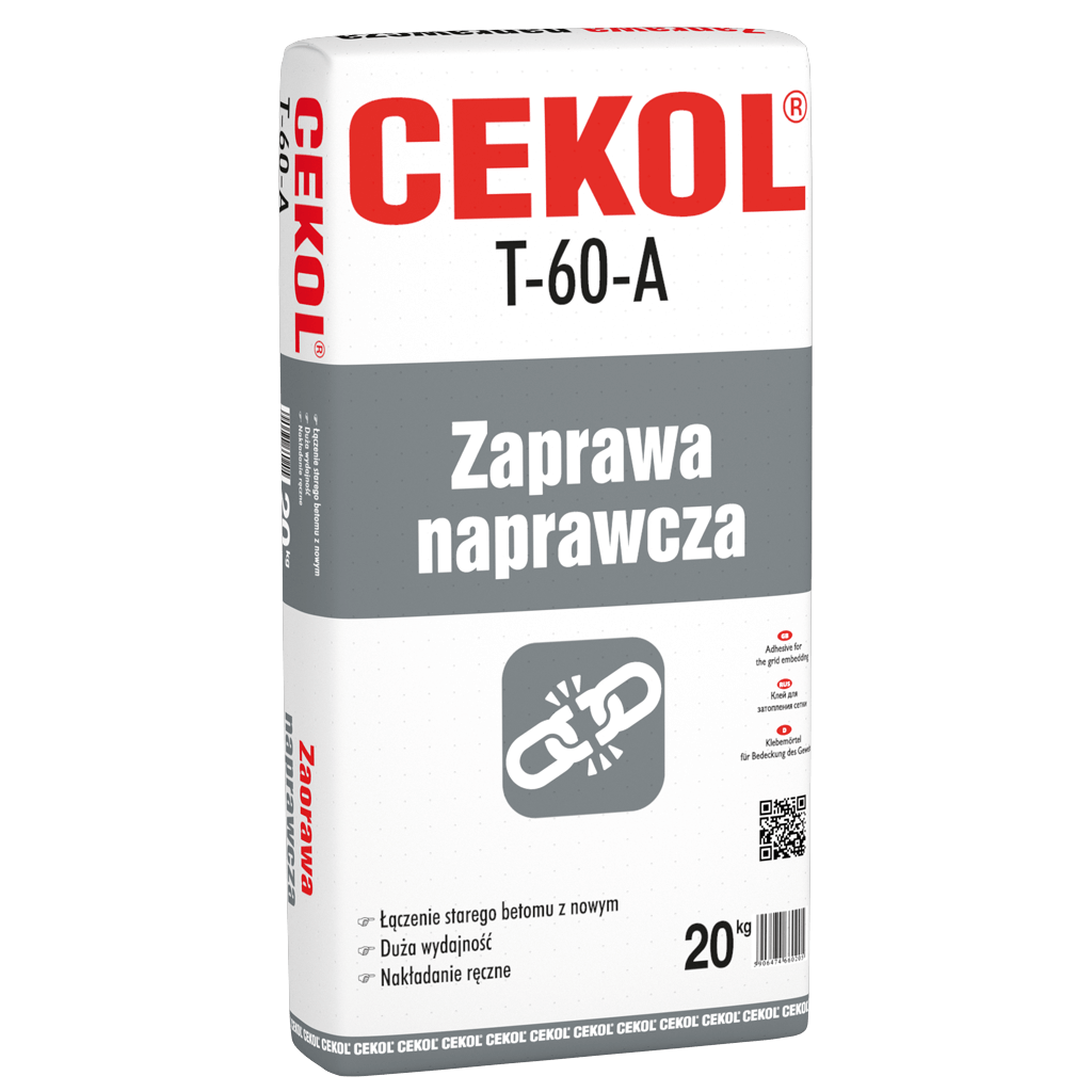 Cekol T-60A - Bonding plaster for concrete - 20kg