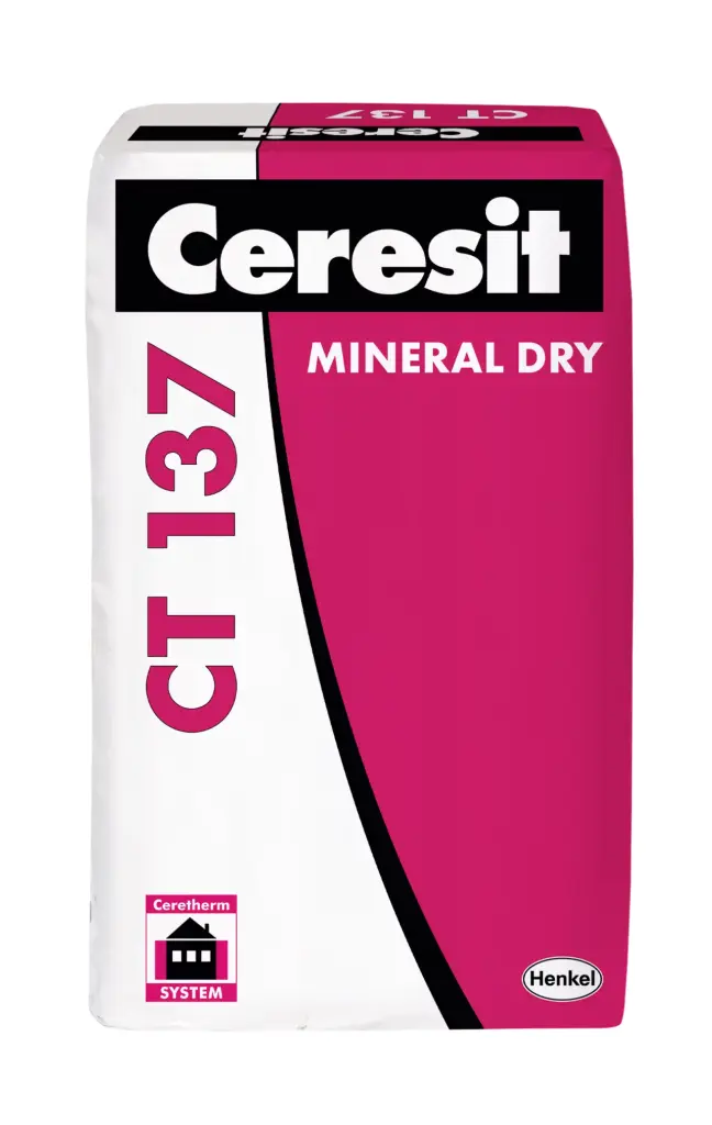 Ceresit CT137 - Mineral plaster 1.5mm - WHITE - 25kg