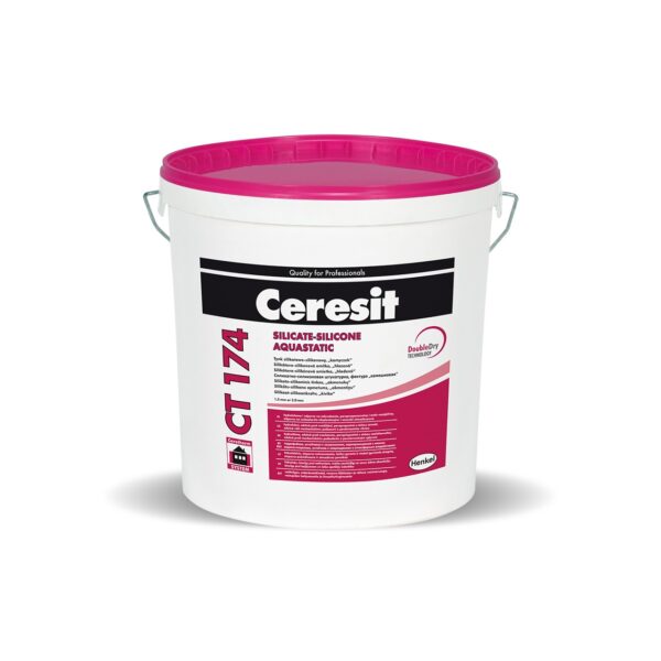 Ceresit CT174 - silicate-silicone render - 1.5mm - 25kg