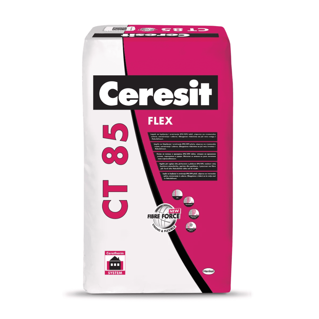 Ceresit CT85 - Adhesive for polystyrene foam and mesh - 25kg