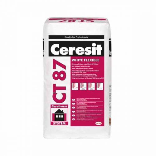 Ceresit CT87 - Universal adhesive for insulation “2in1” WHITE - 25kg