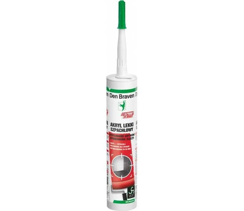 Den Braven LIGHT and FAST ACRYL - white - 280ml