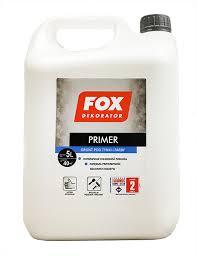 Fox - PRIMER FOR PLASTERS & PAINTS - 5L