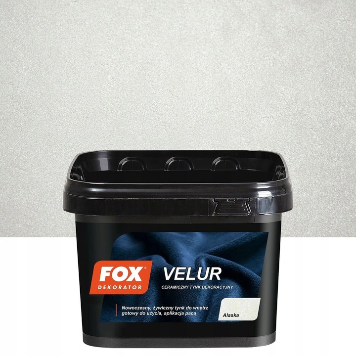 Fox Dekorator - Plaster - VELUR - ALASKA - 5KG