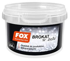 Fox - Glitter - Gel - Silver 200g