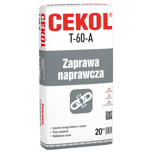 [200451] Cekol T-60A - Bonding plaster for concrete - 20kg