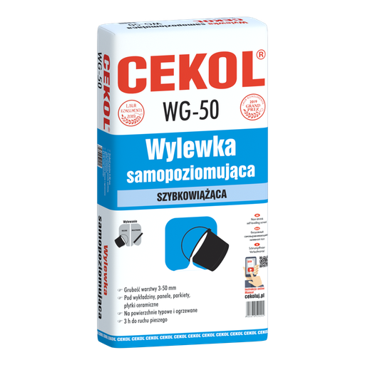 [200390] Cekol WG-50 self leveling screed - 20kg