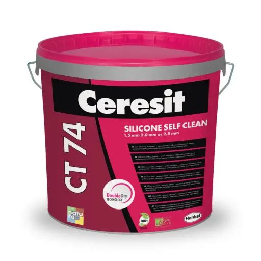 Ceresit CT74 - Silicone Render - 1.5mm - 25kg - TRANSPARENT