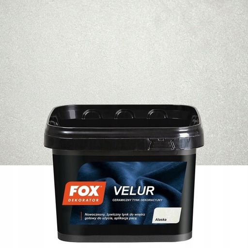 [200092] Fox Dekorator - Plaster - VELUR - ALASKA - 5KG