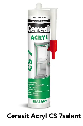Ceresit CS7 acrylic sealant - 280ml